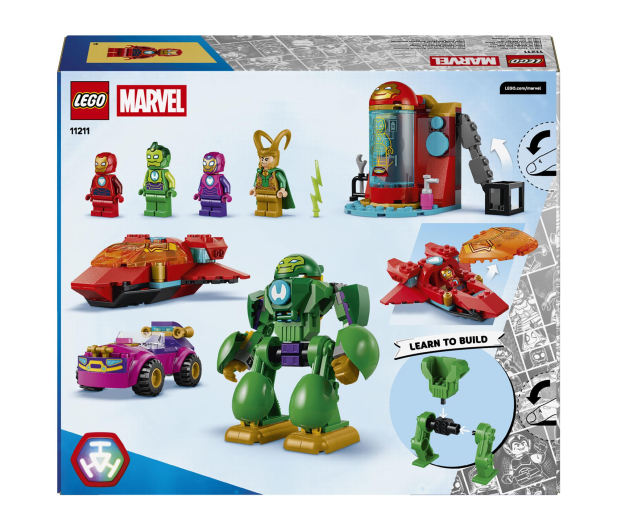 LEGO DISNEY 11211 Loki kontra drużyna Iron Mana - 1529693 - zdjęcie 9